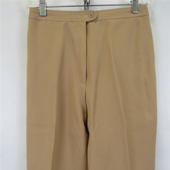 Amen Wardy NWT Women's Camel Straight Leg Pants, Size 40 (4) - Picture 2 of 8